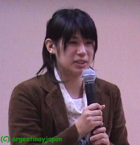 Ganadora argentina de Concurso de Oratoria 2003