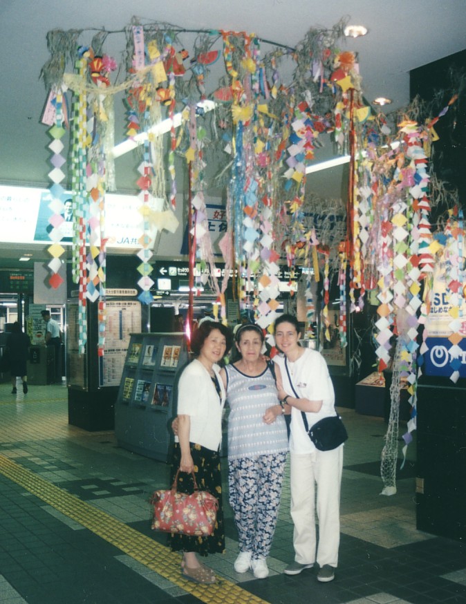disfrutando de Tanabata