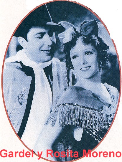Gardel y Rosita Moreno
