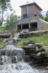 plant and babbling brook small.jpg (142451 bytes)