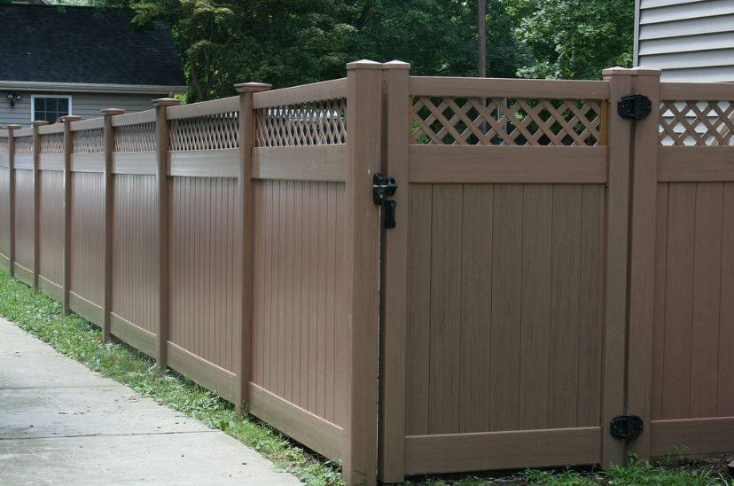PVC Brown Fence