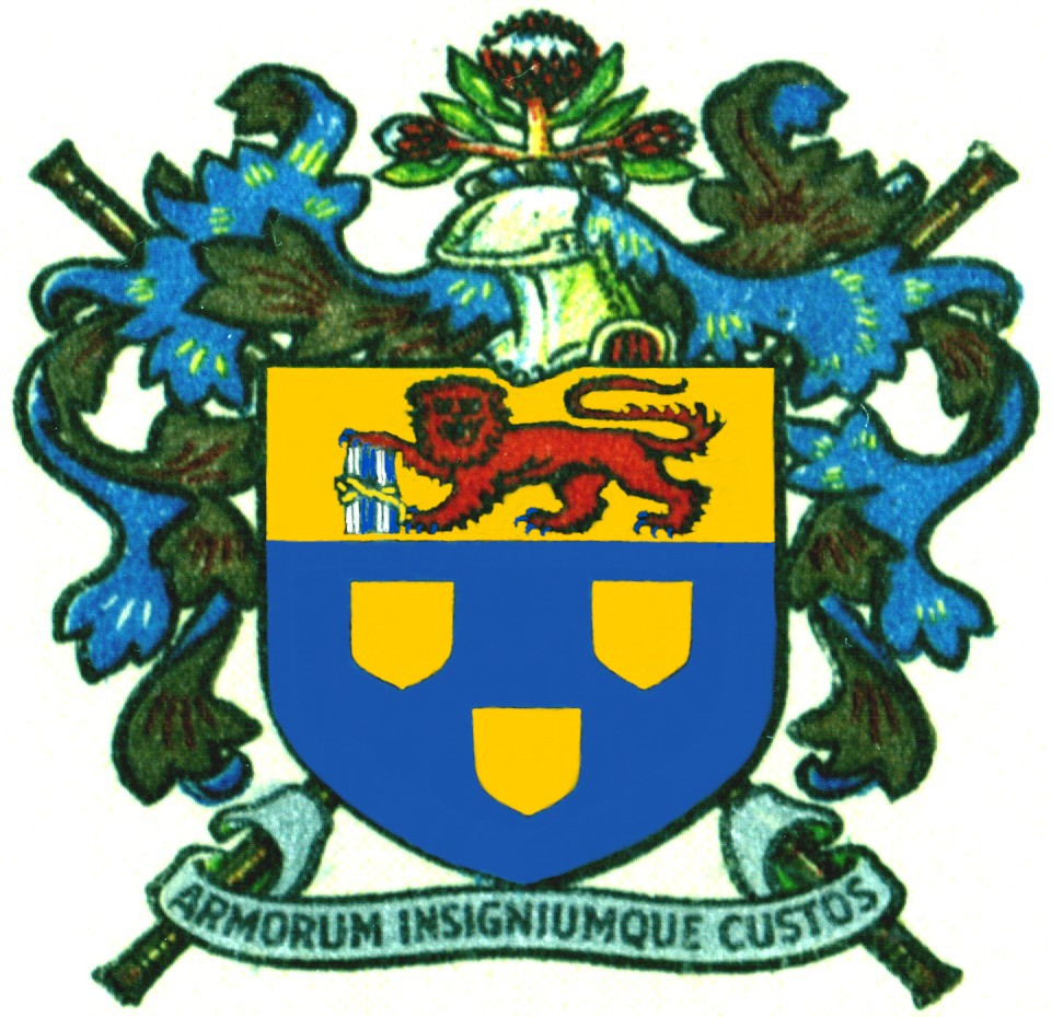 arms of the Bureau of Heraldry in Pretoria
