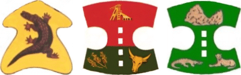 die Sotho- en Tswanaskilde van Lesotho, Bophuthatswana en Qwaqwa
