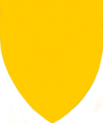 a shield in gold, or azure