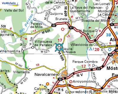 Situaci&oacute;n de Sevilla