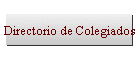Directorio de Colegiados