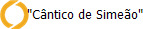 "C�ntico de Sime�o"