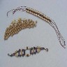 Ref238. Pulseira com bamb� e a�a�; Ref212. Pulseira com a�a� rolado e natural