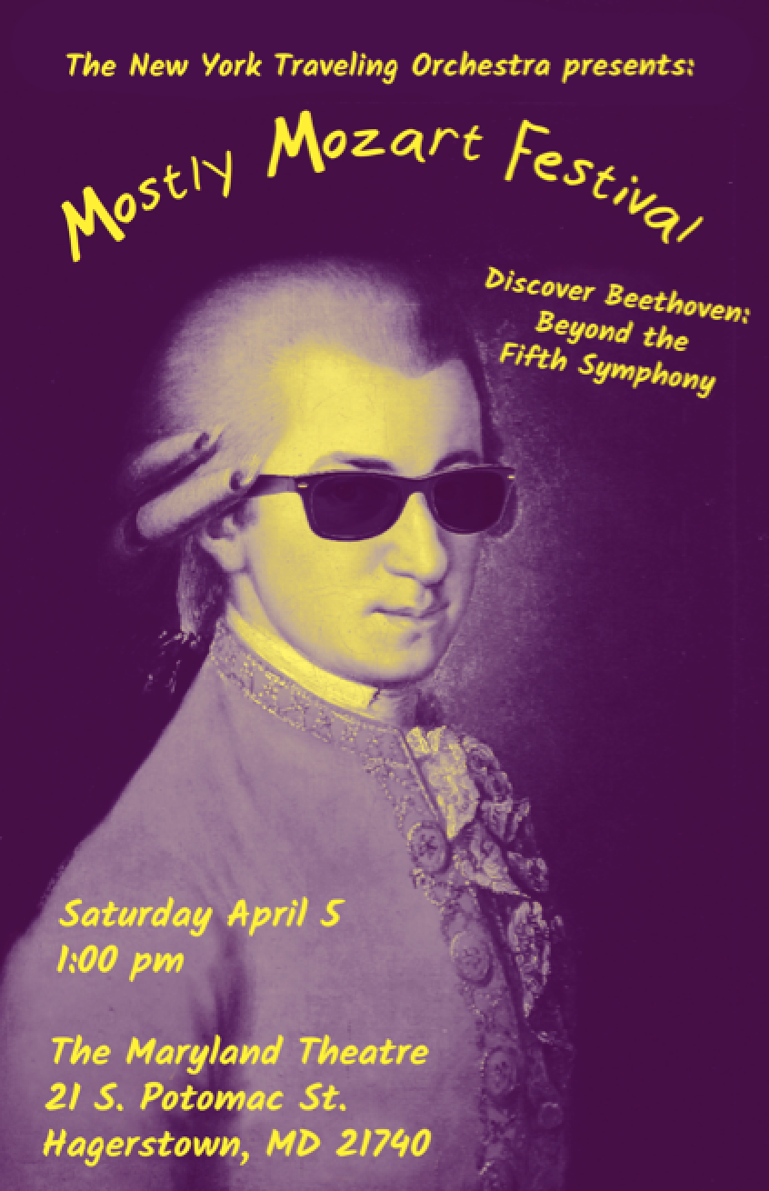 Mostly Mozart Poster