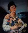 pittura olio su tela autore g.l
