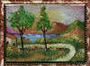 pittura olio su tela autore g.l.
