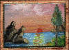 olio su tela pittura 