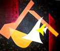 Geometria - Acr&iacute;lica sobre  tela.