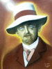 Hilbert - Pastel sobre papel.