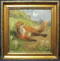 Fox and Butterfly
