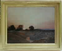 Circa 1920 California Tonalist Oil