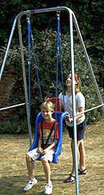 Lightweight swing frame