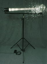 Pinspot and Mirror Ball on Stand