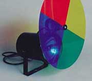 Pinspot with Colour Wheel & Rotator