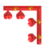 heart corner top