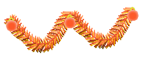 tinsel orange