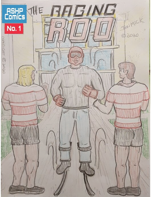 The Raging Roo  - No. 1 - Comic Book Series - Status Report - Progress Report - ASHP - Australian Super Hero Project - URL - Aussie-SuperHero-Project.com