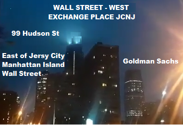 NYPD - EMERGENCY DISTRESS BEACON - for - NYC + MANHATTAN ISLAND - on top of - 99 Hudson Street - Exchange Place Financial District - aka - Wall Street West - Jersey City NJ - JCNJ