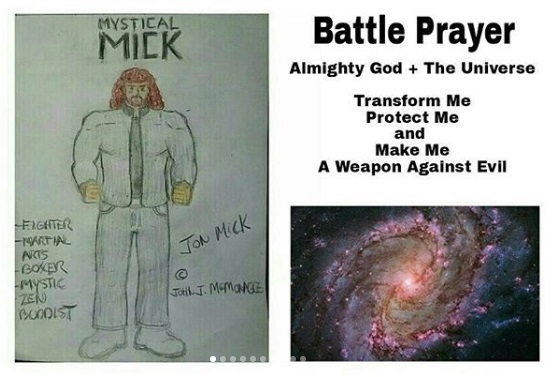 Title: The Battle Prayer of The Mick... And his Battle Cry is 
