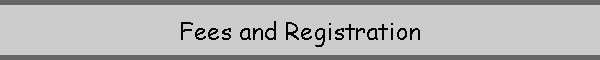 Fees and Registration