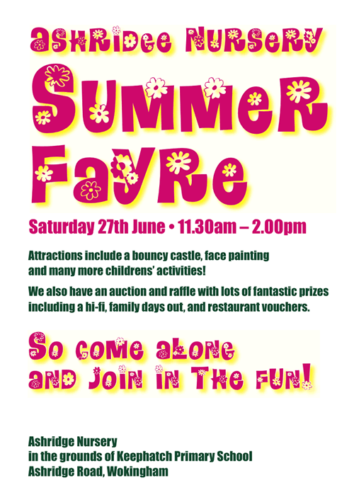 Summer Fayre 2008