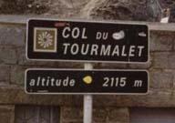 Col du Tourmalet, 2115 mts.