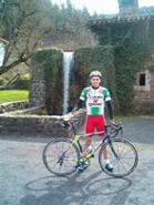 Luciendo bici en Mirandaola