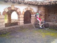 Javicevic montando la burra