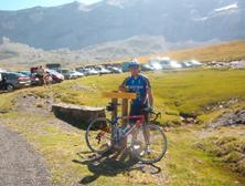 Yo en el cartel de Troumouse, 2103 mts.