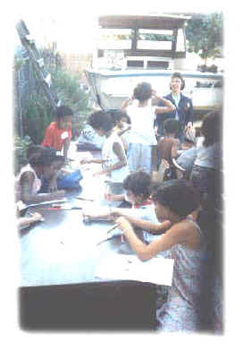 Arteterapia na Favela do Gato