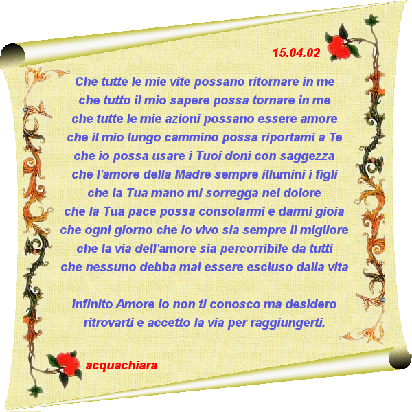 infinito amore
