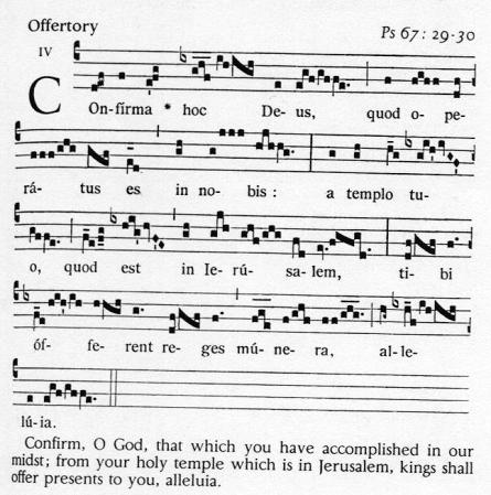 Confirma Hoc Deus - Offertory for Pentecost