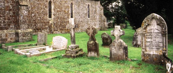 Birch graves All Saints Church, Stanford