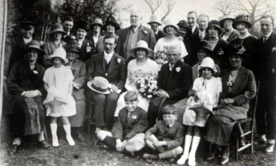 Marriage Henry S. Birch and Elizabeth Hodges