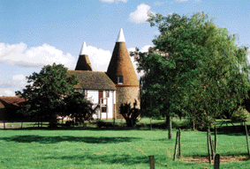 Oast House in Ulcombe, Kent