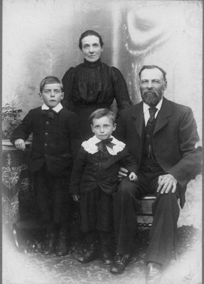 The Birch family at the turn of the 20th Century