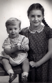 My sister Ruth Margaret HAMMOND & me D. Stuart HAMMOND