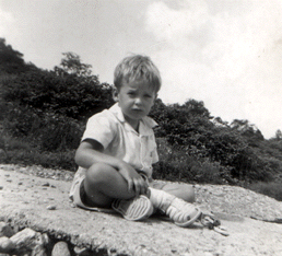 Stuart at Tinabruich (sulking)