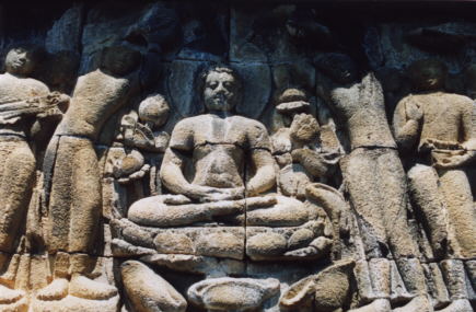 Bas relief vie quotidienne