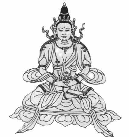 bouddha en m&eacute;ditation