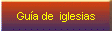 Gu�a de  iglesias