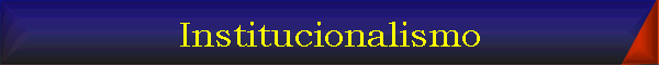Institucionalismo