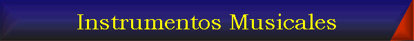 Instrumentos Musicales