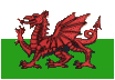 Welsh flag: Croeso Cymru!
