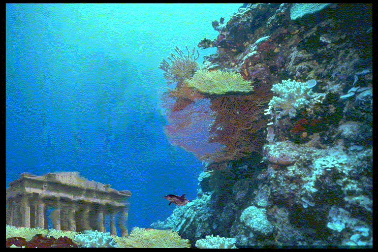 Atlantis Replaces Swimmer